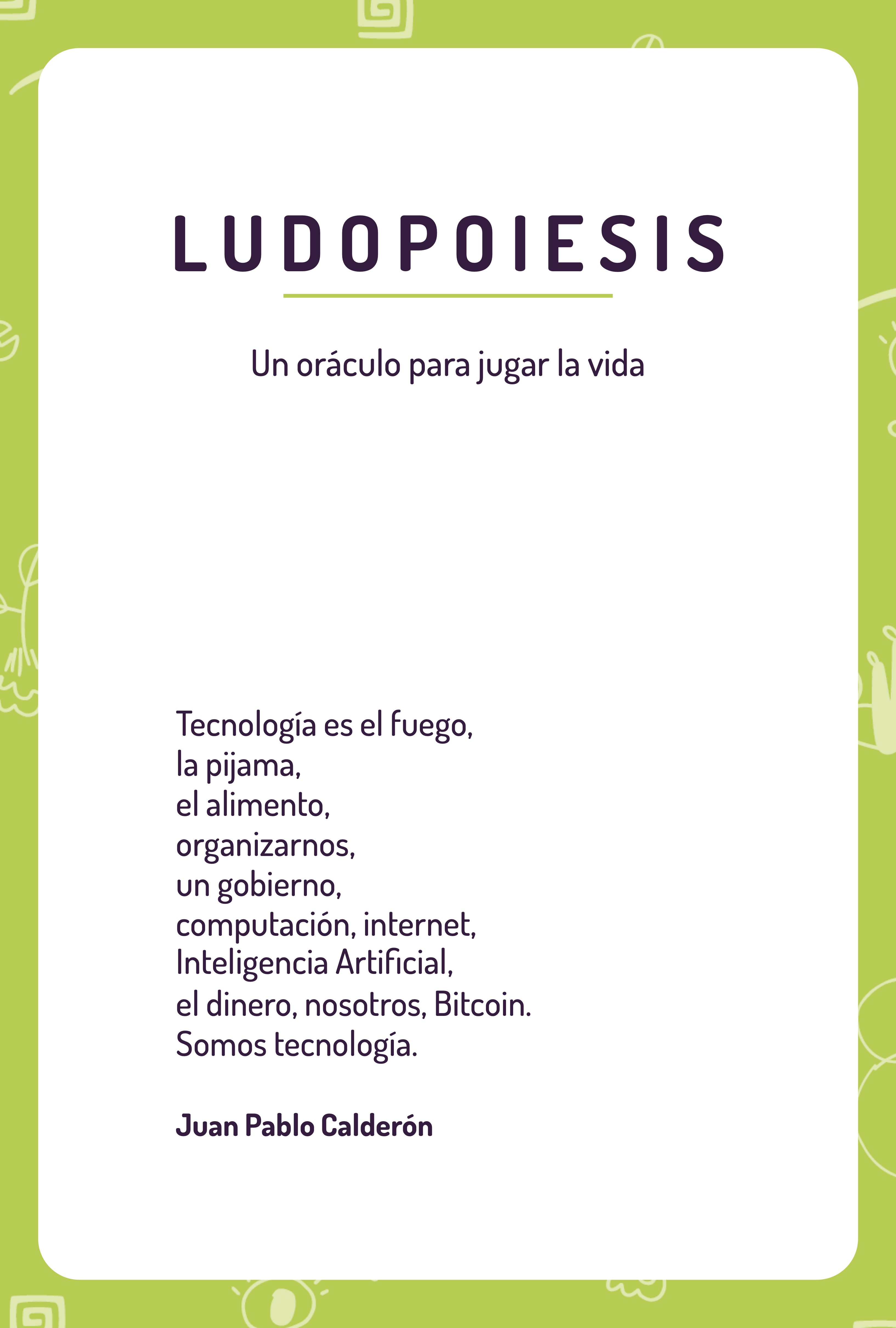 Portada del naipe Tecnolog&iacute;a de Ludopoiesis